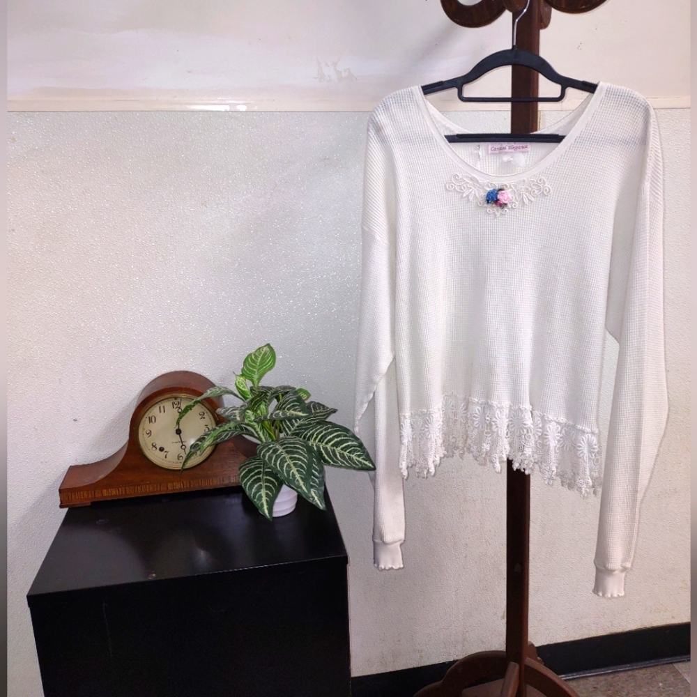 90's VINTAGE THERMAL TOP